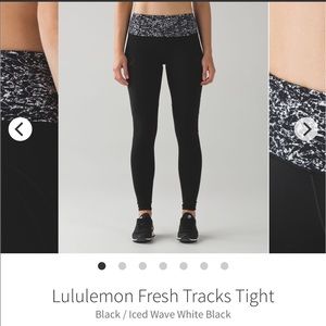 Lululemon Fresh Track legging size 4